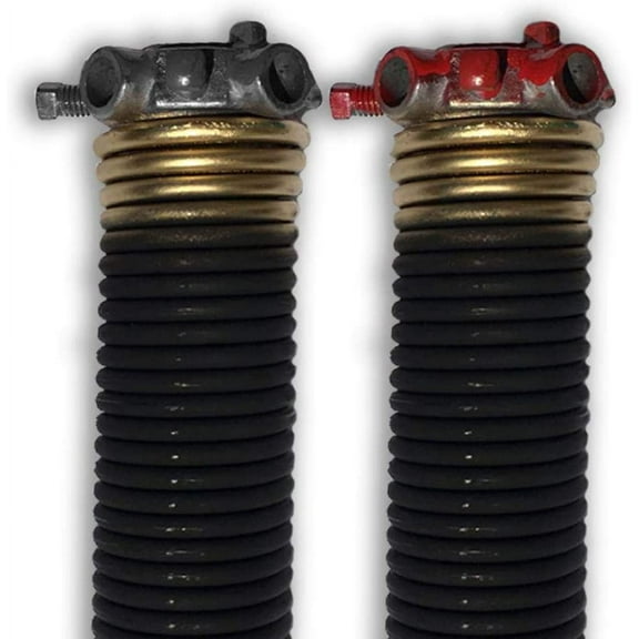 Torsion Garage Door Springs 250 x 1.75" x 33" (Left and Right Wound) (Pair)