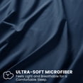 thumbnail image 5 of Sheet Set King - Microfiber 4 Piece Bed Sheet Set with 16-Inch Deep Pocket - Easy Care Wrinkle Free Bed Sheets, 5 of 10