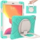 thumbnail image 3 of Funda con soporte de anillo ajustable para iPad de 9,7 pulgadas (2018) con correa para el hombro, gran soporte de anillo ajustable, protección contra golpes., 3 of 5