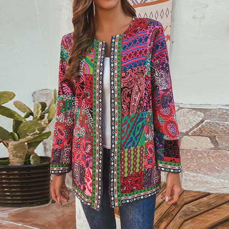 ZANZEA Vintage Women Cotton Ethnic 