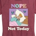 thumbnail image 3 of Disney Princess - Nope Not Today - Women's Short Sleeve Graphic T-Shirt, 3 of 5