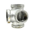 thumbnail image 3 of Thrifco 5217096 3/4 Inch Galvanized Steel Side Outlet Tee, 3 of 6