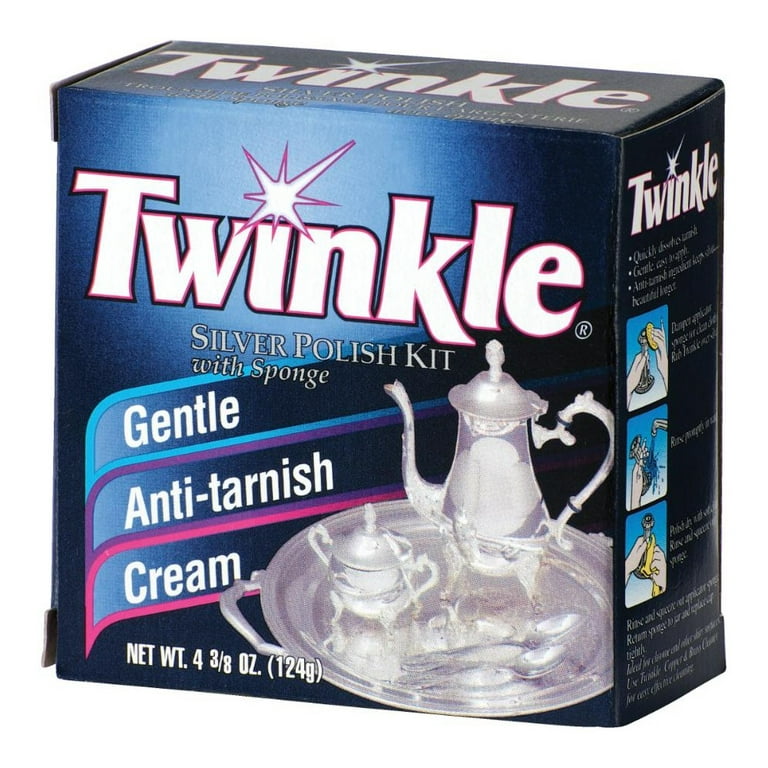 Twinkle Silver Polish Kit and Brass & Copper Cleaning Kit (Pack of 2)