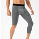 thumbnail image 4 of Pantalones de yoga largos para hombre, de una sola pierna, deportivos, ajustados, para correr, elásticos, secos, de color sólido, pantalones de yoga, pantalones de poliéster para hombre, 4 of 4