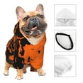 thumbnail image 3 of Haiem Halloween Bats for Winter Dog Hoodie Sweatshirts with Pockets Warm Dog Clothes for Small Dogs Chihuahua-Medium, 3 of 7