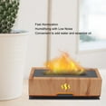 thumbnail image 3 of Humidifier Aroma Diffuser LED Light Timing Low Noise Home Decoration 100‑240V for Room Office Light Wood Grain UK Plug, 3 of 10