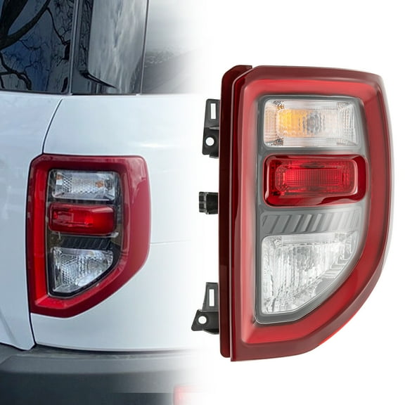Right Tail Light for 2021-2023 Ford Bronco Sport Passenger Side LED Tail Light