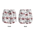 thumbnail image 5 of Vsdgher Monkey Print Women's Running Double Layer Shorts High Waisted with Pockets Elastic Yoga Workout Athletic Gym Sports, 5 of 8