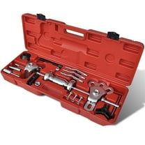 9 Ways Steel Slide Hammer Axe, Bearing-Dent-Hub-Gear Puller Set - 17 Piece