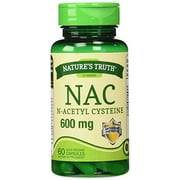2 Pack Nature's Truth Nac N-Acetyl Cystine 600mg Extract 60 Capsules Each