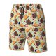 thumbnail image 4 of Fotbe Thanksgiving Trajes de Baño Estampados para Hombre, Shorts de Verano de Secado Rápido, Ropa de Playa, Bañadores-Large, 4 of 6