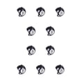 thumbnail image 1 of Greeniant Casco Seguridad para mascotas Sombreros divertidos Sombreros lindos Accesorios Gorros para la cabeza Cascos para aves de corral para patitos de negro 8 10piezas Greeniant CBP377051, 1 of 5