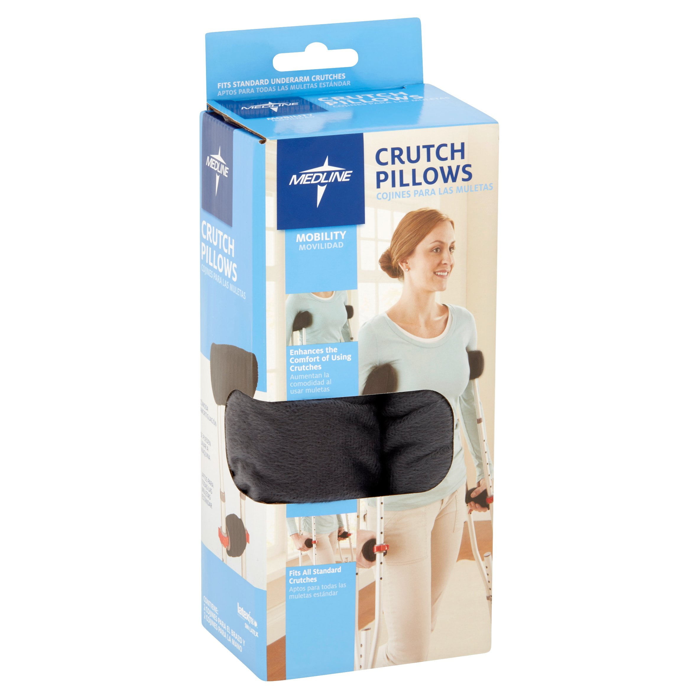Medline Crutch Grip And Underarm Pillow Walmart Com