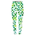 thumbnail image 4 of lcziwo Sales of The Day Lightning, St Patricks Day Leggings for Women Shamrock Leaves Printed Pant Slim Fit Tummy Control Leggings Irish Green Yoga Pants Green L, 4 of 6