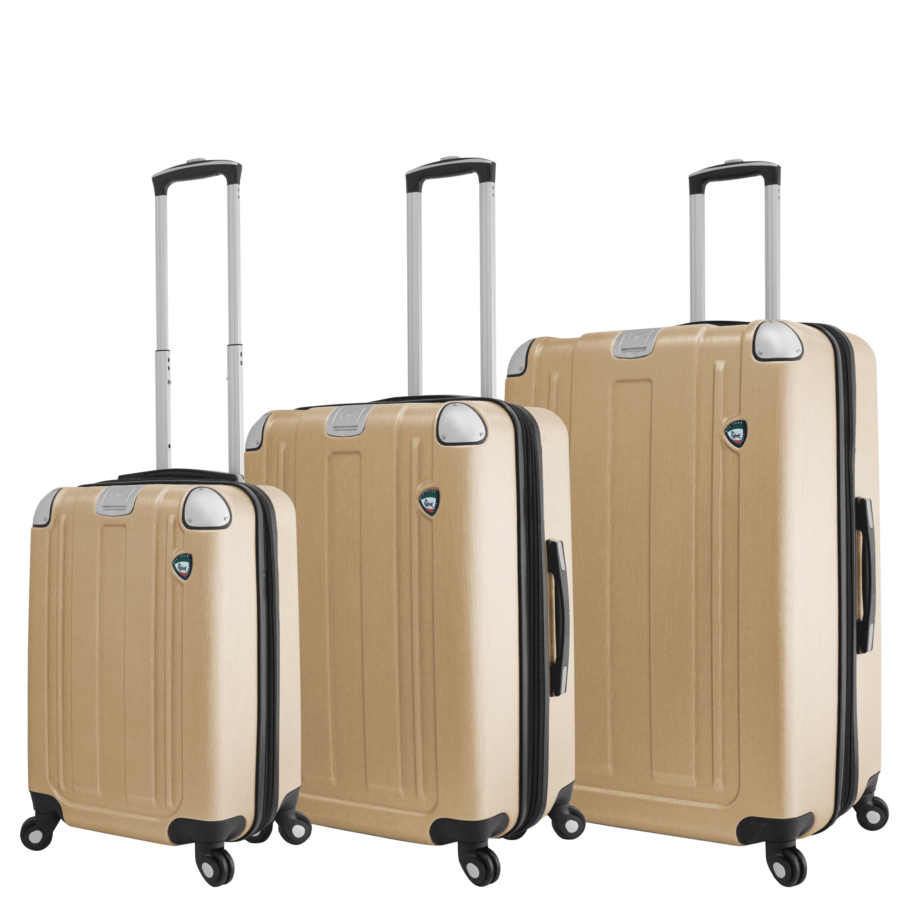 Mia Toro ITALY Accera Hardside Spinner 3 Piece Luggage Set