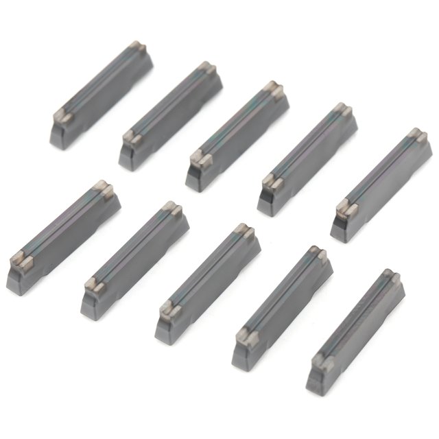 Herramienta De Torneado De Torno, 10 Piezas Pequeñas Herramientas De Corte De Torno Indexables De Carburo Sólido CNC Para Corte De Metal ANGGREK Inserto de torneado de torno CNC