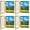 Wood Grain Color, variant on Changeable Kids Art Frames, 4pcs Front Opening Frames for Children's Artwork, Drawings, Crafts, Photos - Wall Picture Frames for Collage Classroom Decor