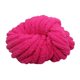 thumbnail image 1 of Hilo de chenilla grueso, fibras acrílicas, calibre 7, lavable, grueso Rosa roja, 1 of 9