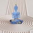 thumbnail image 2 of Resin Buddha Statue Ornaments Creative Craft Tabletop Statue Gift for Housewarming Friend, 2 of 4