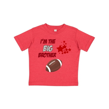 

Inktastic I m the Big Brother Football Gift Toddler Boy Girl T-Shirt
