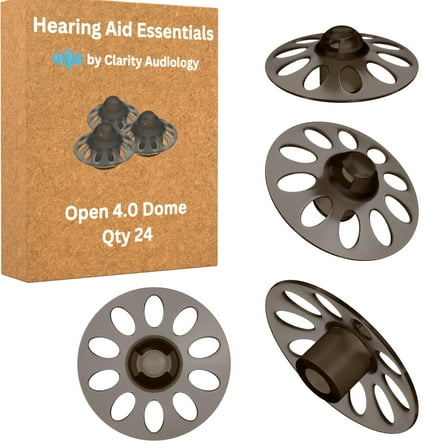 Phonak 4.0 Style Open Domes – Open Hearing Aid Domes – Size L (11mm = 0.43in)- Qty 24 - Phonak Hearing Aid Accessories- Phonak Hearing Aid Domes