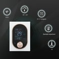 thumbnail image 4 of Touchscreen Thermostat, Intelligent Timing LCD Color Display Knob Control Programmable Smart Thermostat Aluminum Alloy with APP for Hotel, 4 of 7