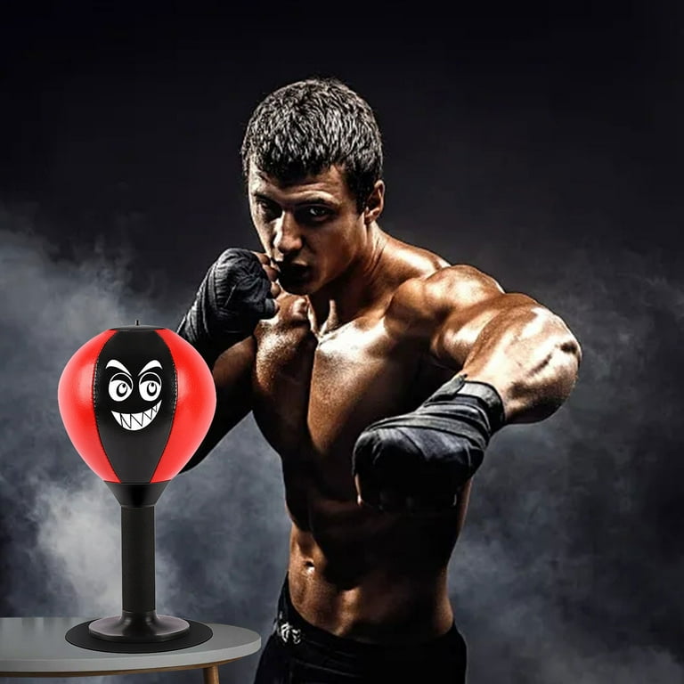 PBAZIH Suction Cup Tabletop Boxing Speed Ball for Training and Fun