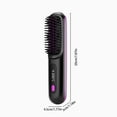 thumbnail image 3 of EGNMCR Wireless Hair Straightener Brush Upgraded Portable Hair Straightener Brush For Women With Travel Size In 1 Wireless Hair Straight Comb USB Rechargeable Straightener Brush, 3 of 9