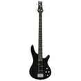 thumbnail image 2 of Glarry GIB Electric Bass Guitar, Full Size 4 Strings Bass with Strap, Carring Bag, Amp Wire, Wrench Tool and Plectrum, Black, 2 of 9