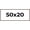 Bornea, variant on 50x20 Frame Beige Real Wood Picture Frame Width 1.25 inches | Interior Frame Depth 0.5 inches |