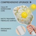 thumbnail image 2 of Pickleball Paddles Set Of 2, Fiberglass Surface, Spring Flowers Floral Print, 4 Balls & Bag, 2 of 5