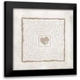 thumbnail image 1 of Murdock, Ramona 12x12 Black Modern Framed Museum Art Print Titled - Choose Your Love, 1 of 5