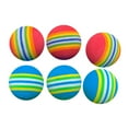 thumbnail image 4 of QccHieUs 50pcs Multicolor Colorful Golf Balls Pet Toys 42mm Color Golf Training Golf Ball Blue 42mm, 4 of 5