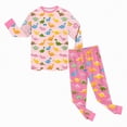thumbnail image 5 of UAYOTSE Baby Girl Spring Clothes Toddler Spring Outfit Girl Spring Contrast Color Sweatshirt Shirt Pants Winter Outfit Toddler Gift 3 6 12 18 24 Months 2T 3T Outfits,Sizes 7-8 Years, 5 of 6