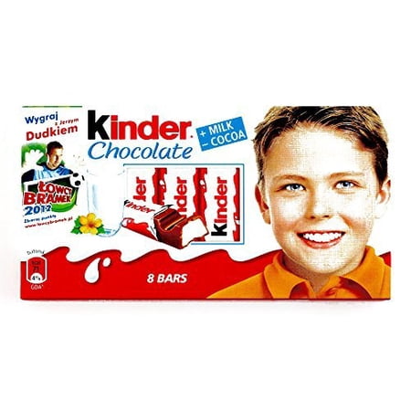 Kinder Chocolate Bars (5 Items Per Order)