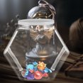 thumbnail image 5 of 2pcs Plastic Candy Jars Cookie Containers Clear Hexagon Candy Snacks Bottles, 5 of 5