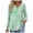 Green, variant on Maplenight Long Sleeve Shirts for Women Henley V Neck Tunic Tops Business Casual Loose Fit Floral Blouses Fall Fashion Outfits