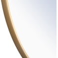 thumbnail image 4 of Metal frame Round Mirror 28 inch Brass finish, 4 of 7