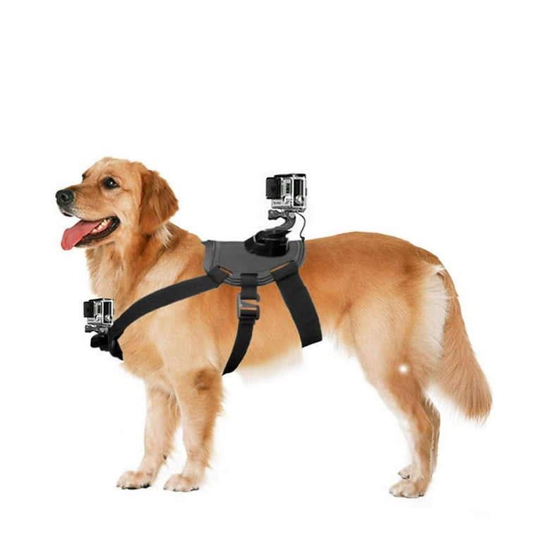 Adjustable Dog Pet Harness Back Mount Strap Includes: J-Hooks