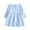 Blue, variant on Zpanxa Toddler Girl Outfits Princess Dresses, Baby Girls Long Sleeve One-Piece Floral Print Skirt Casual Dress, Cotton Dresses Blue (9-12 Months)