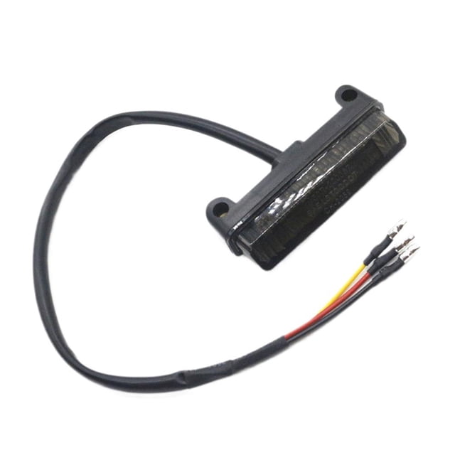 Motorcycle Modified LED Brake Light with Waterproof ABS Housing, Six Super Bright Red LEDs for Maximum Visibility and Easy Installation