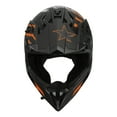 thumbnail image 2 of TCMT DOT Dirt Bike Helmet Full Face Adult Motorcross Helmet for Atv Offroad Street Dirt Bike Black Orange Star XXL Size, 2 of 7