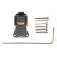 thumbnail image 2 of Tapa de diff de latón Frente portátil Frente trasera Funda de contrapeso Cubiertas de peso de la unidad Actualización 1/24 Reemplazo de accesorios para Axial SCX24 Inevent FN001395-00, 2 of 7