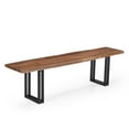 thumbnail image 5 of Sparrow Solid Wood Dining Bench - Brown, 5 of 11