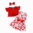 thumbnail image 3 of Kaprioy Summer Dress For Girls Baby Girl Clothes Toddler Dresses Infant Summer Outfits Little Coat Princess Cardigan Dress Set, 3 of 5