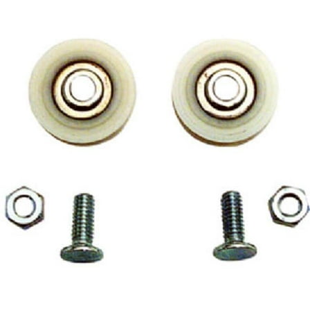 1324 1.25 in. Sliding Glass Door Bottom Roller, 2 Pack