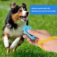 thumbnail image 5 of Clicker de entrenamiento ajustable de 3 velocidades, clicker de entrenamiento para perros con correa para la muñeca, ideal para caballos, gatos y pájaros, perfecto para el entrenamiento conductual (az, 5 of 5
