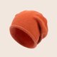 thumbnail image 1 of Nvzi Gorro de punto para invierno, resistente al viento, cálido, para exteriores, de punto, suave y cálido, color naranja, 1 of 4