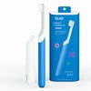 quip Kids Electric Toothbrush - Sonic Toothbrush with Small Brush Head, Travel Cover & Mirror Mount, Soft Bristles, Timer, and Rubber Handle - Blue