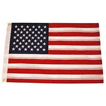 USA 3'X5' Embroidered Nylon American Flag
